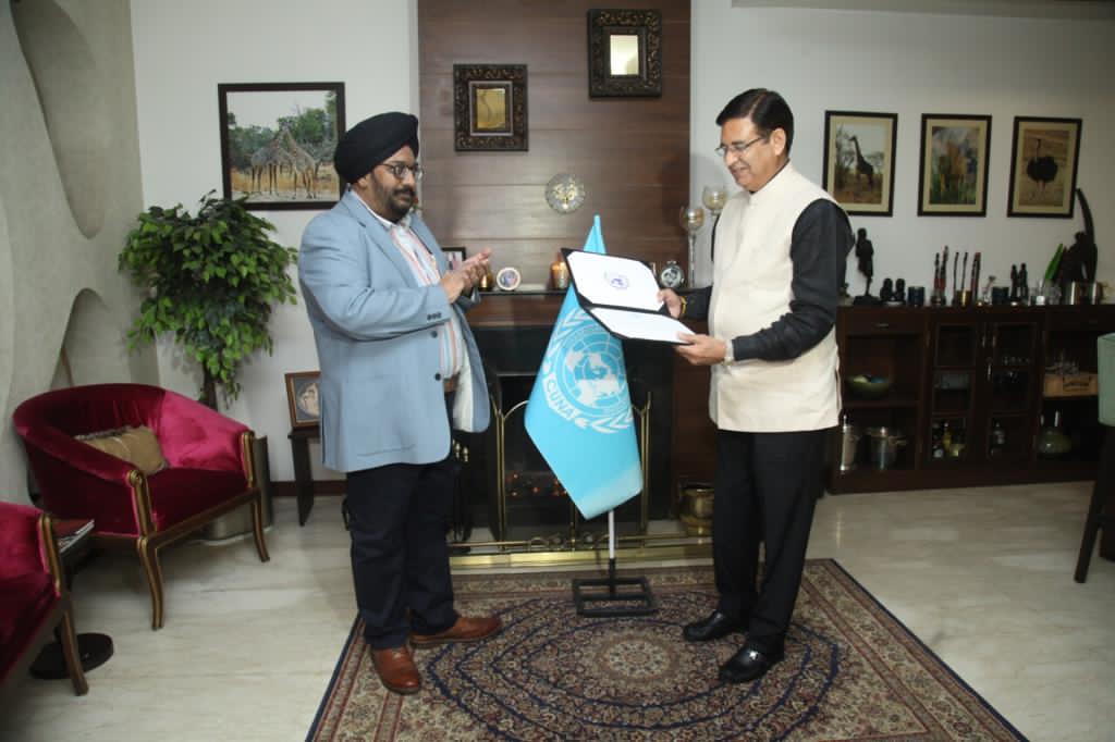 Leader of the Opposition Pritam Singh honored with the prestigious Indian Federation of United Nations Award, know why he has received this award