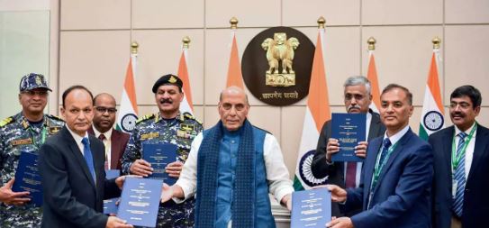 रक्षा मंत्रालय ने 39125 करोड़ रुपये के पांच पूंजी अधिग्रहण अनुबंधों पर किए हस्ताक्षर