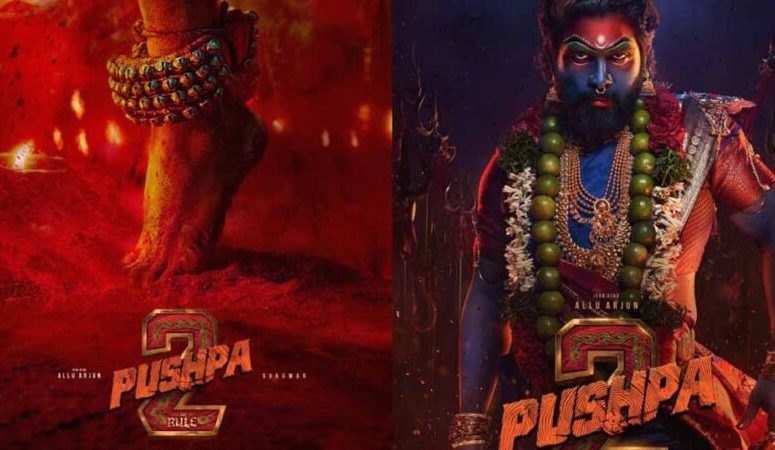 अल्लू अर्जुन की फिल्म पुष्पा: द रूल का धांसू पोस्टर जारी, टीजर की रिलीज डेट से उठा पर्दा