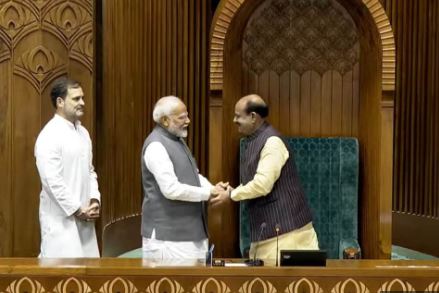एनडीए की जीत- ओम बिरला चुने गए लोकसभा के स्पीकर, पीएम मोदी और राहुल गांधी ने दी बधाई
