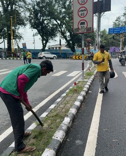 दून सिटी में चलाया गया सफाई अभियान