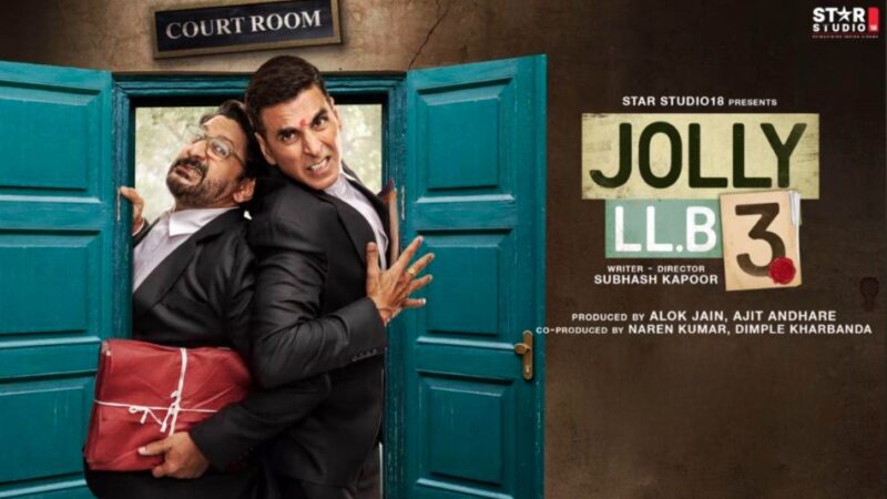 ‘जॉली एलएलबी 3’ का बॉक्स ऑफिस पर शानदार प्रदर्शन, तीन दिन में कमाए इतने करोड़ रुपये