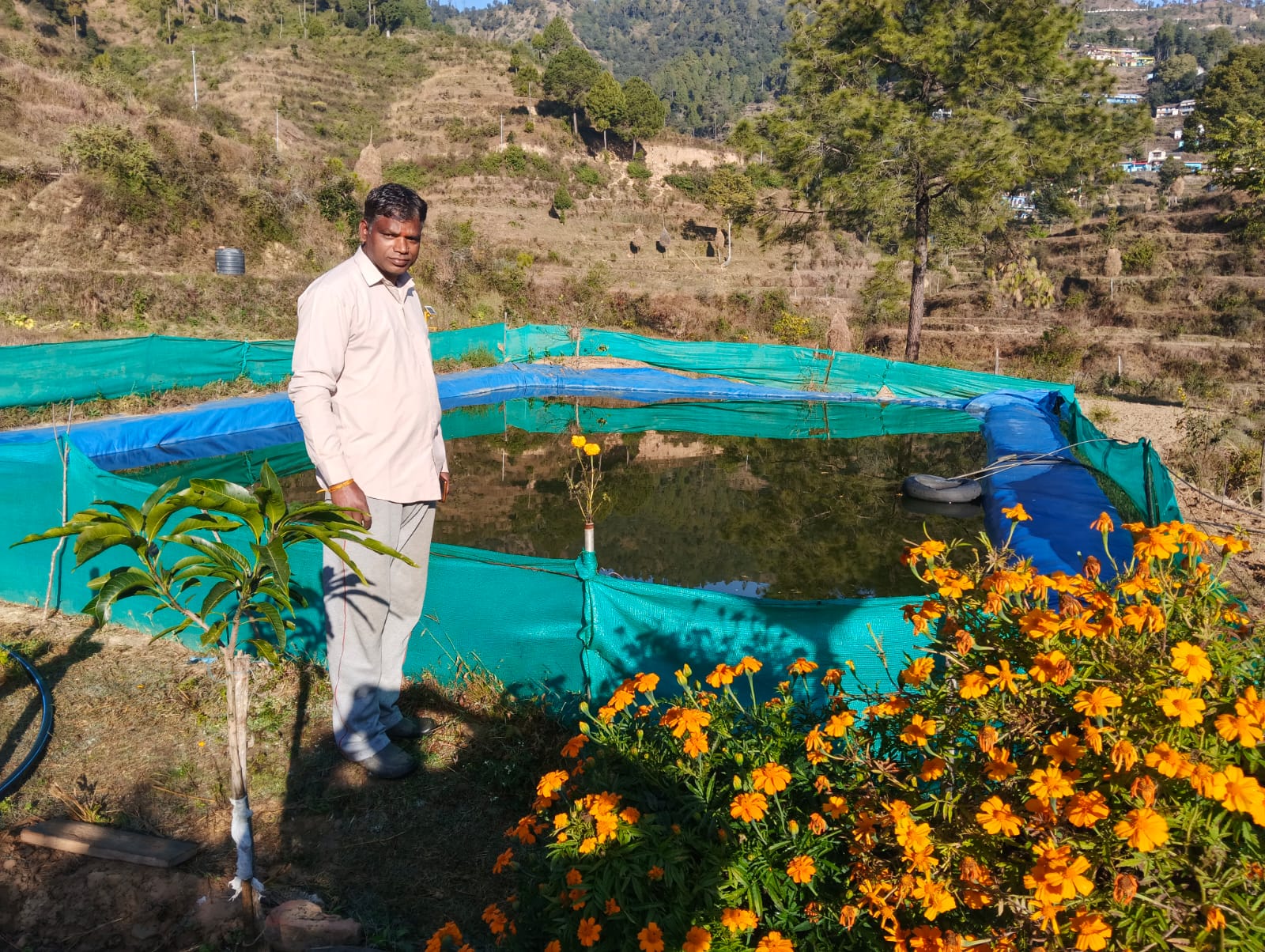 पौड़ी गढ़वाल के केवर्स गांव का युवा मत्स्य किसान बना प्रेरणास्रोत